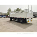 3-Axle 30T Drawbar Stake Full-railer 3 Axle Drawbar Trailer Supplier